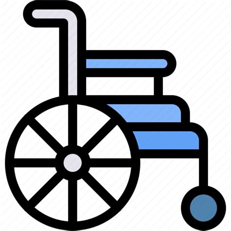 Wheelchair Disabled Person Disability Handicap Handicapped Icon