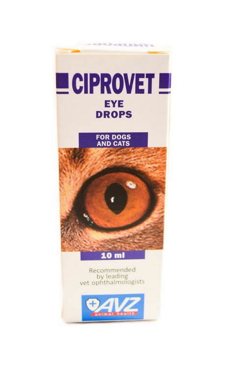 2 Packs Ciprovet Eye Drops For Catsdogs Pet Bactericidal And Anti