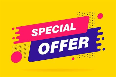 Premium Vector Special Offer Sale Discount Banner