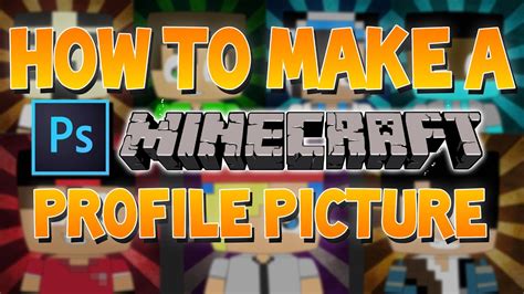 How To Make Minecraft Profile Picture With Photoshop Youtube