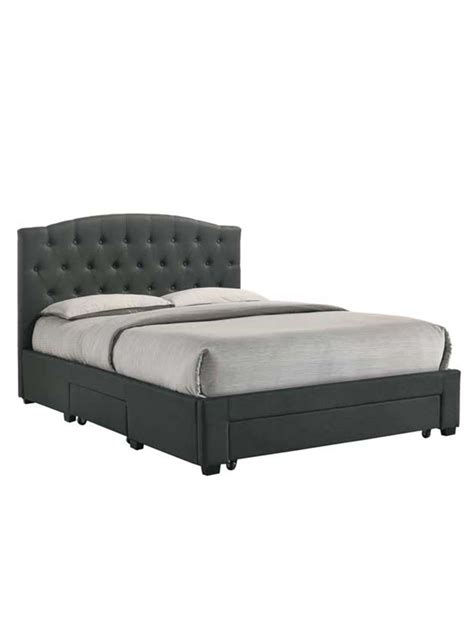 I like the idea of having the. Storage Bed Frame Base Platform Drawers Queen / King Size ...