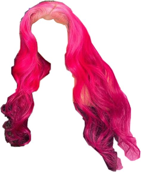 Freetoedit Pink Uniqueee Hair Wig Sticker By Justasia916