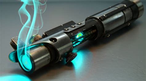 Erica make it on youtube if you are having trouble making your kids' lightsaber work! 3 Ideas for Creating a Homemade Lightsaber | ForeverGeek