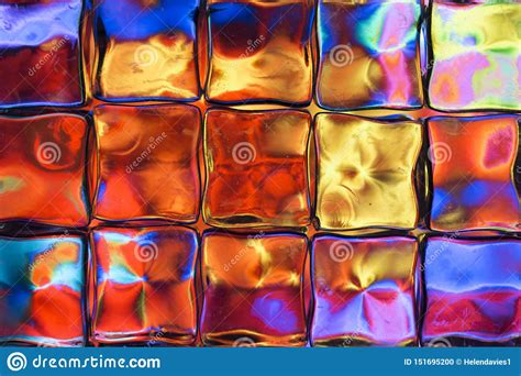 Glass Block Wall Seamless Texture Of Window Units 3d Visualization