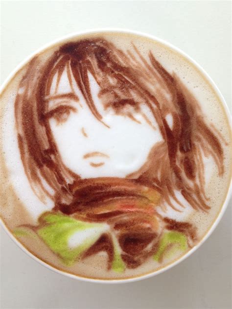 110 Best Images About Anime Cartoon Latte Art On