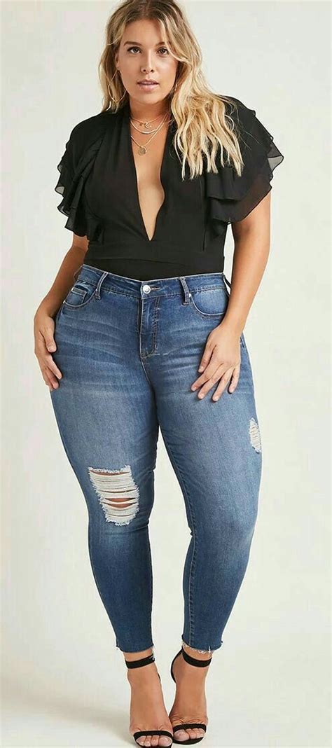 Pin By Rosie Eleanor On Tight Jeans Addicted Plus Size Fashion For