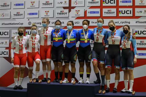 Colombia Ganó Las Primeras Dos Medallas De Oro En La Copa Mundo De Naciones De Ciclismo De Pista