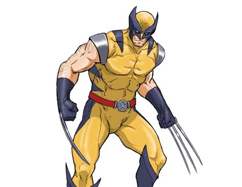 How To Draw A Wolverine Animal Easy Warehouse Of Ideas