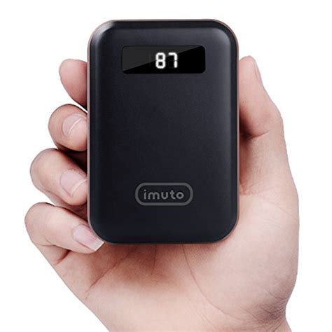 Buy Imuto 10000mah Pocket Size Portable Charger Power Bank With Led