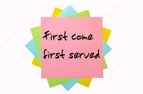 First Come First Served Os First Come First Serve Explanation