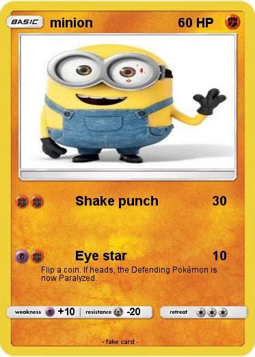 Pokémon Minion 1221 1221 Shake Punch My Pokemon Card