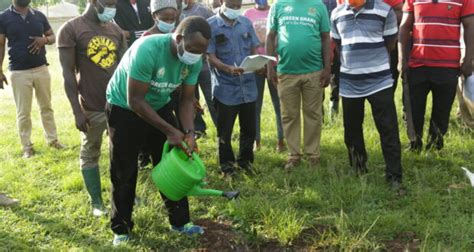 Htu Joins Green Ghana Day Plants Over 500 Trees Volta Premier Fm