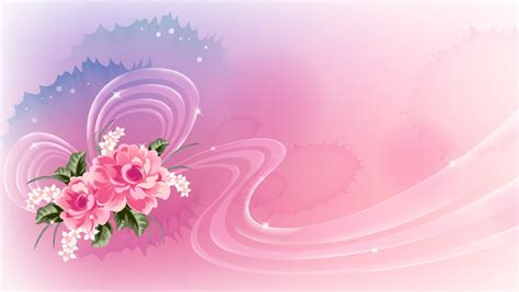 Free Download Flowers Pink Wallpaper Background Wallpapers 1360x768