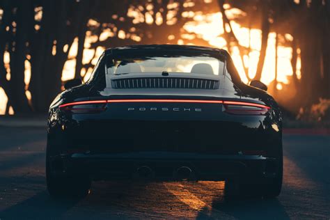 Porsche Carrera 911 Black Hd Cars 4k Wallpapers Images
