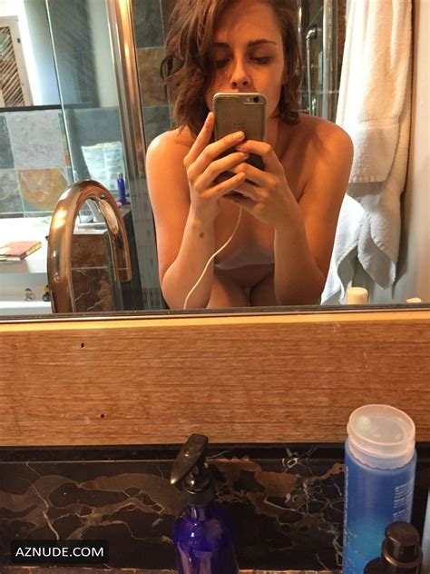 Kristen Stewart Sexy Shows Her Nice Cleavage Aznude