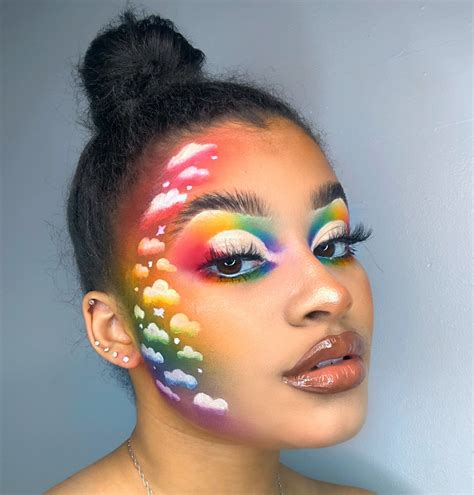 Share on pinterest pin it. Pin by Melanie Abraham on MAKEUP in 2020 | Pride makeup ...