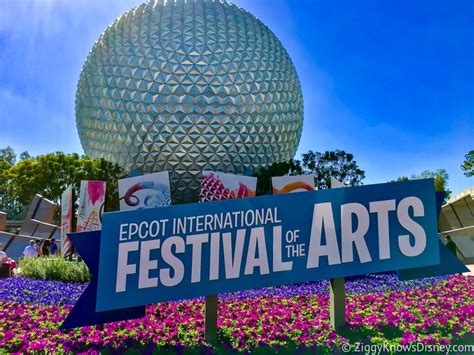 Epcot International Festival Of The Arts Menus 2018 Ziggy Knows Disney