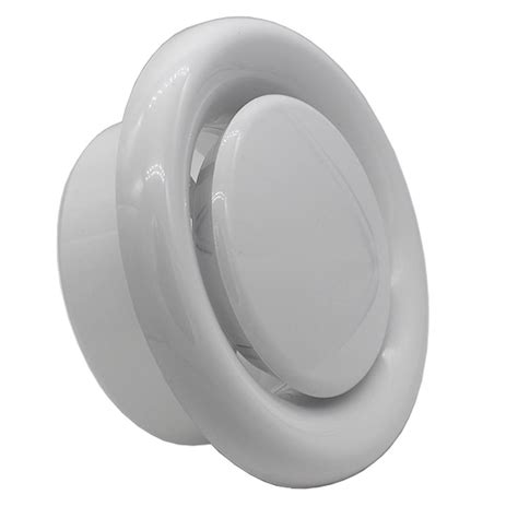 Round Ceiling Vent 150mm Diffuser Extract Valve Plastic Duct