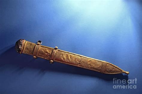 Roman Bronze Sword Photograph By Patrick Landmannscience Photo Library