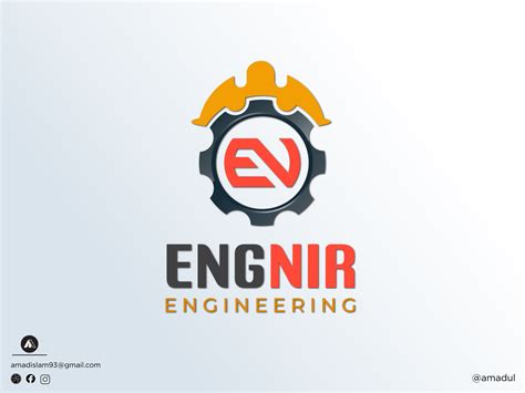 Engineering Logo Logo Design By Amadul Logo Designer On Dribbble
