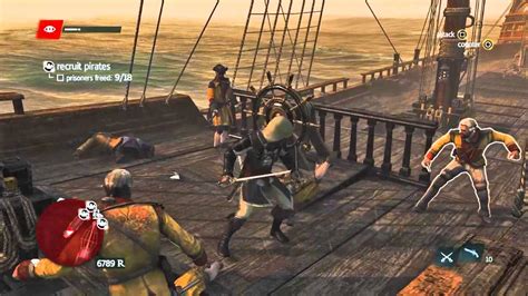 Assassin S Creed Black Flag Fight Scene On Ship YouTube
