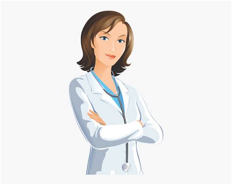 10% off all shutterstock plans with coupon code domainvector Physician Female Medicine Clip - Female Doctor Clipart ...
