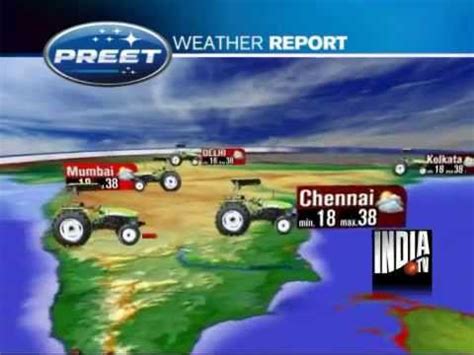 Jun 02, 2021 · vibha sharma tribune news service new delhi, june 1 the india meteorological department (imd) today upgraded its forecast for 2021 monsoon from 98 per cent to 101 per cent of the long period averag PREET Tractors Weather Report Sponsorship at INDIA TV News ...