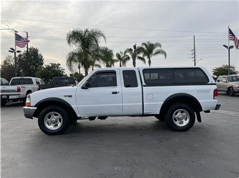 2000 Used Ford Ranger Super Cab Xlt 4x4 Camper Shell Automatic Clean At