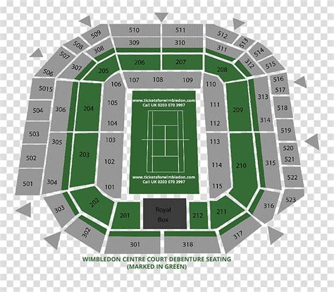 Debenture seats are the finest tickets on centre and number one courts and offer a very special experience. Wimbledon Centre Court Layout