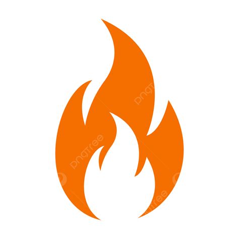 Rotes Feuer Emoji Entzündliche Karikatur Warm PNG und Vektor zum
