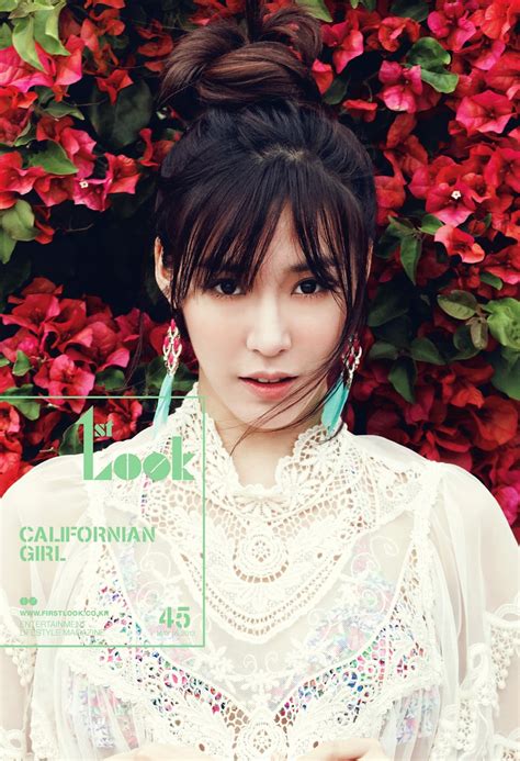 The Best Of K Pop Snsd Tiffany 1st Look Magazine May 2013