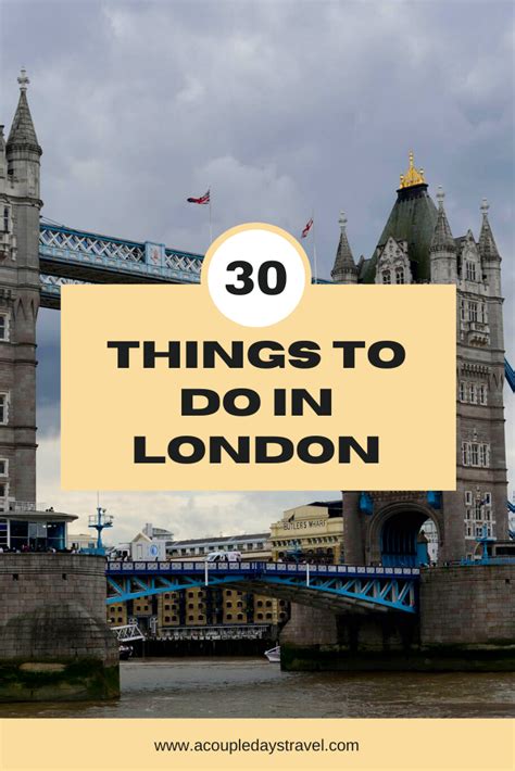30 Things To Do In London Things To Do In London Travel Guide London