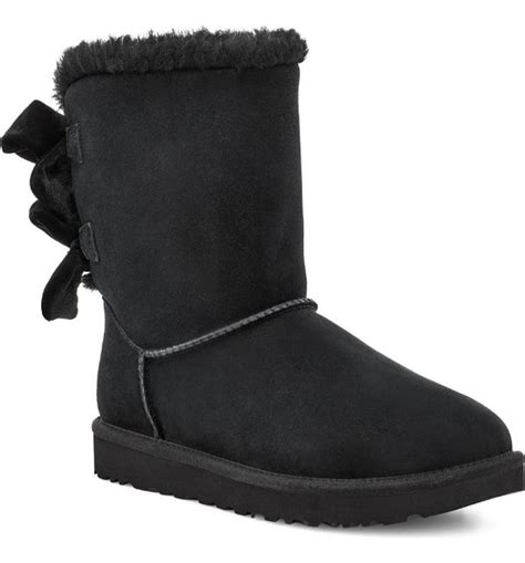 Ugg® Bailey Bow Velvet Ribbon Faux Fur Lined Boot Women Nordstromrack