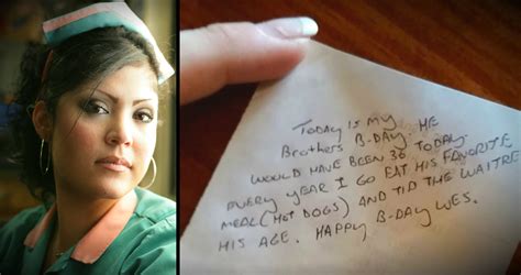 Waitress Bursts Into Tears Over A Special Tip And Note Left By A