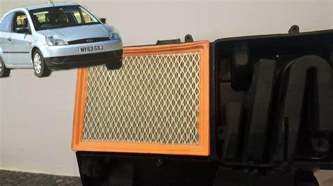 How To Change A Air Filter On A Ford Fiesta MK6 