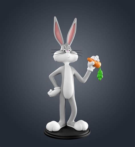 Bugs Bunny 3d Model 3d Printable Cgtrader