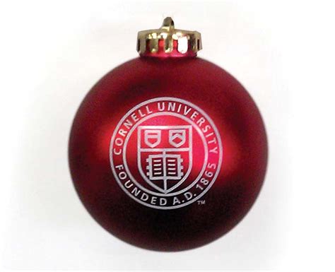 Shop with confidence that you're always getting great deals at april cornell. Cornell Red Ornament | Bear Necessities Online Store
