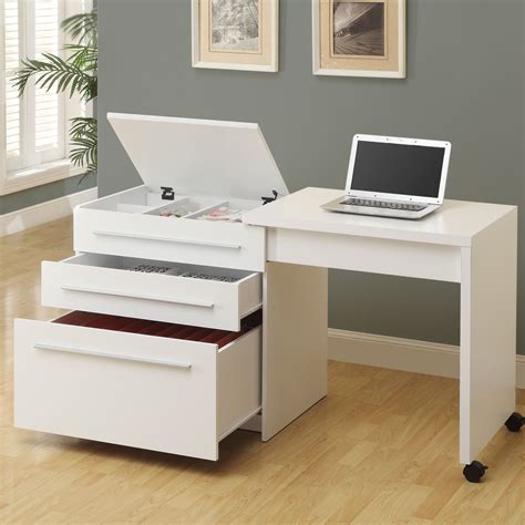 Home Office Desk With Drawers Photos Cantik