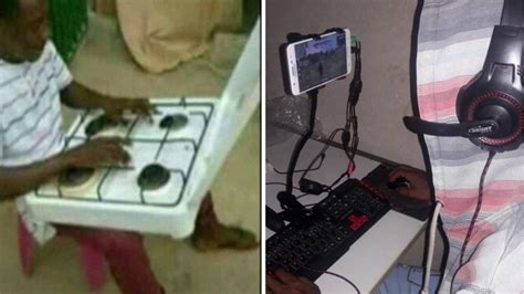 25 Cursed Computer Setups To Enrage The Gamer In You Know Your Meme