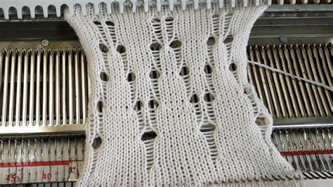 knitting pattern in knitting machine 78 निटिंग मशीन में निटिंग डिजाइन 78 youtube