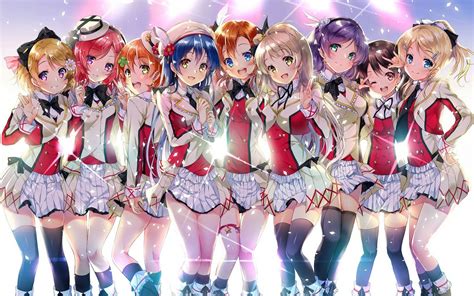 Love Live School Idol Project Shining Free Desktop Wallpaper Hd