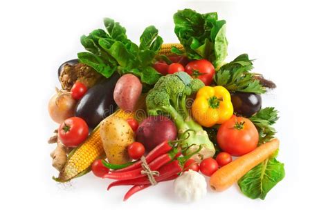 Mix Of Fruits And Vegetables Stock Image Image Of Healthy Nutrition