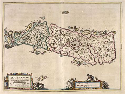 Blaeu Atlas Of Scotland 1654 Leogvs Et Haraia Lewis And Harris