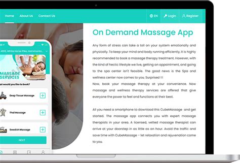 Massage On Demand App Spa Appointment App Massage Sevice App