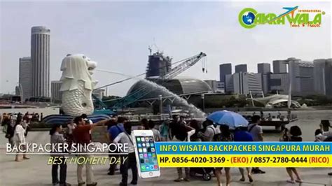 Paket Wisata Backpacker Singapura Murah Youtube