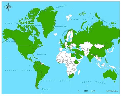 United Nations Membership Map