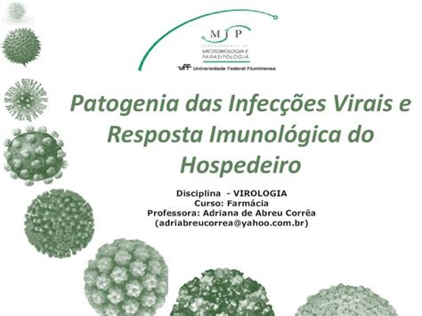 PDF Patogenia das Infecções Virais e Resposta Imunológica do