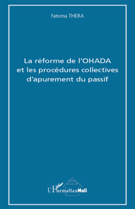 Publication Dun Ouvrage Intitulé La Réforme De Lohada Et