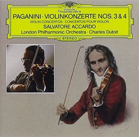 Paganini Violin Concertos Nos3 And 4 Uk Cds And Vinyl