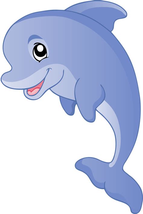 Clipart Shark Dolphin Dolphin Cartoon Free Transparent Png Download